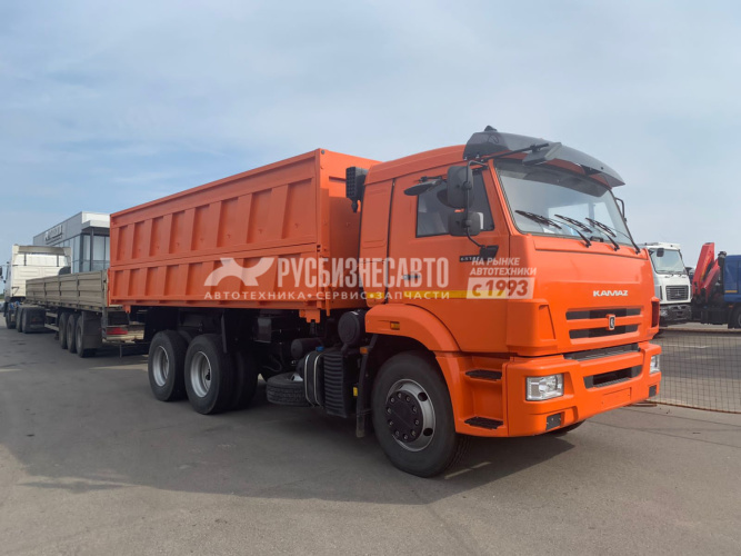 Купить ПЛАНЕТА КАМАЗ 552900  самосвал 2-х сторонний 6 м на шасси камаз 65115-3052-48 Евро5_БОРТ 1700 в компании Русбизнесавто - изображение 1