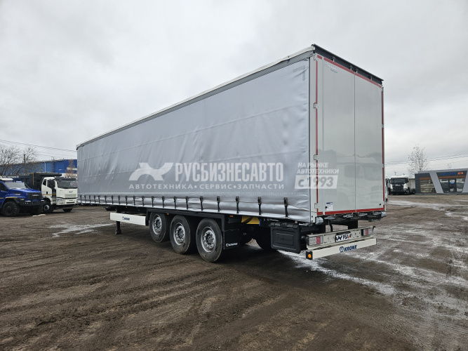 Купить KRONE SDP27 eLB50-CS ПОЛУПРИЦЕП (штора, ворота)(2024 г.)(7314)новая, подъемная ось. в компании Русбизнесавто - изображение 5