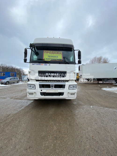 Купить КАМАЗ 5490-S5, МКПП седельный тягач б/у (2018 г., 455 530 км.) в компании Русбизнесавто - изображение 4