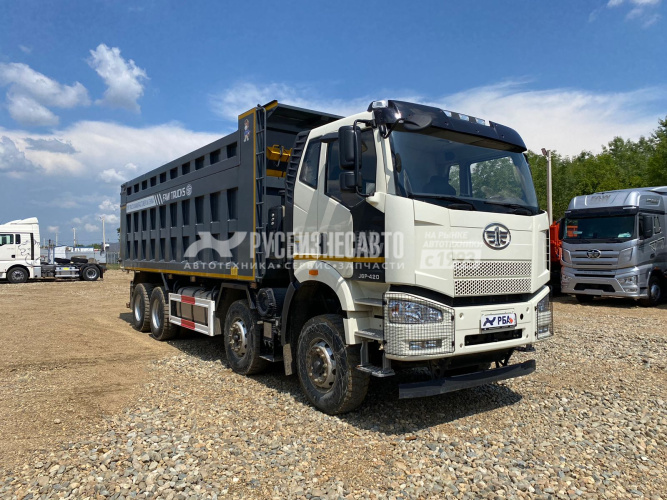 Купить Самосвал FAW J6 8х4 б/у (2023гв 65 276км) (2720) в компании Русбизнесавто - изображение 0