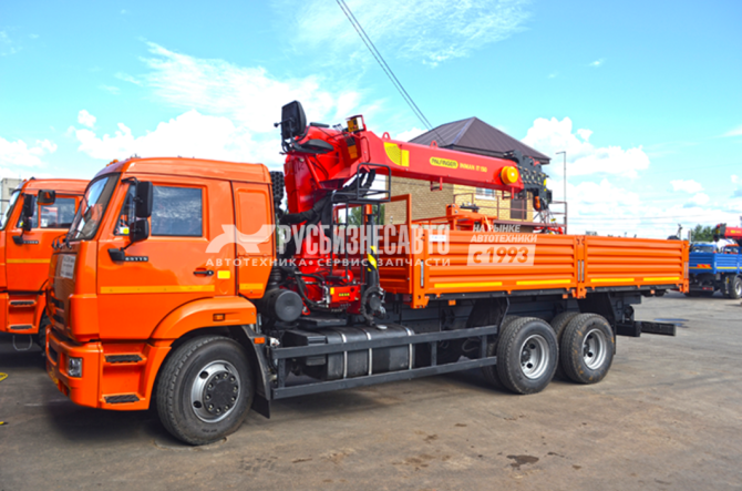 Купить КМУ КАМАЗ 65115-4094-56 (Евро-5) + ИНМАН ИТ-150 + борт сталь 6.2м. без доп.опор КЦК в компании Русбизнесавто - изображение 1