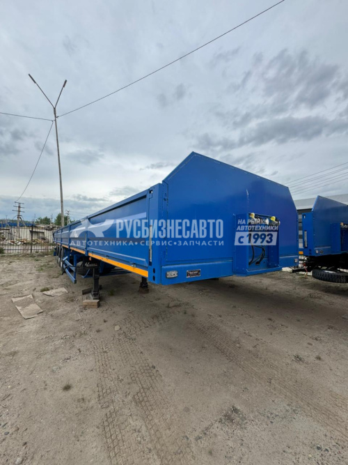 Купить ЧМЗАП 99064-031-ПМ43-01-К П/п бортовой с кониками, ССУ1150, 3-осн, 13,5м борт, стаканы и КОНИКИ в компании Русбизнесавто - изображение 20