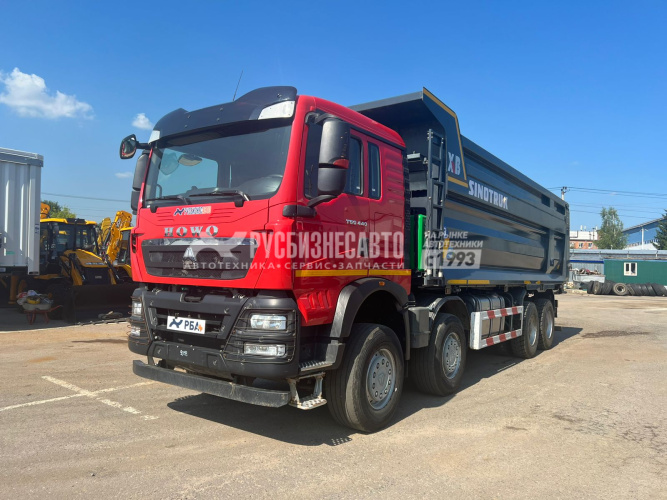 Купить Самосвал HOWO T5G 8x4 б/у (2023г., 57 285 км.) (9079) -новая рез. зад. ось в компании Русбизнесавто - изображение 9