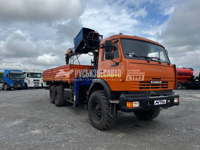 Купить КМУ Камаз 43118 (6х6)(Евро 2) + DONG YANG SS1956 ACE б/у (2023 г.в., 42 480 км., 1167 м/ч) (0008) в компании Русбизнесавто - изображение 0