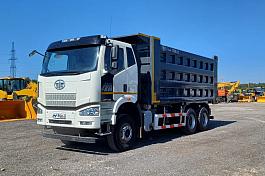 Самосвал FAW J6 (6x4) б/у (2023 г.в. 22 514 км.)(9809)(новая резина)
