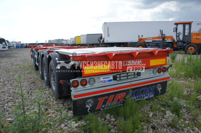 Купить Полуприцеп контейнеровоз TIRKON TRK4A , 4 оси 40 футов ссу 1150 в компании Русбизнесавто - изображение 5