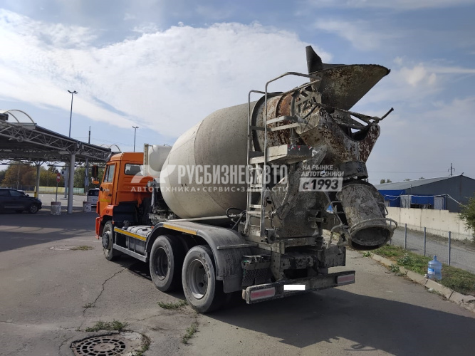 Купить Автобетоносмеситель ТЗА, Камаз 65115, 7м3 б/у (2022 г., 22 478 км)(0391) в компании Русбизнесавто - изображение 2