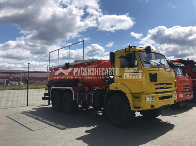 Купить 66062-2113-50 КамАЗ-43118-50 АТЗ, 11.2 м3, 2 отс. в компании Русбизнесавто - изображение 0