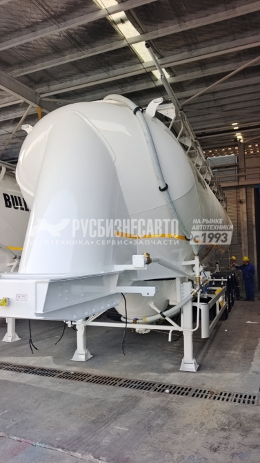 Купить ППЦ материаловоз (мука, комбикорм)  BULL (48 м3, 4 отс., алюминий, 3 оси SAF, WABCO, без компр.) в компании Русбизнесавто - изображение 3
