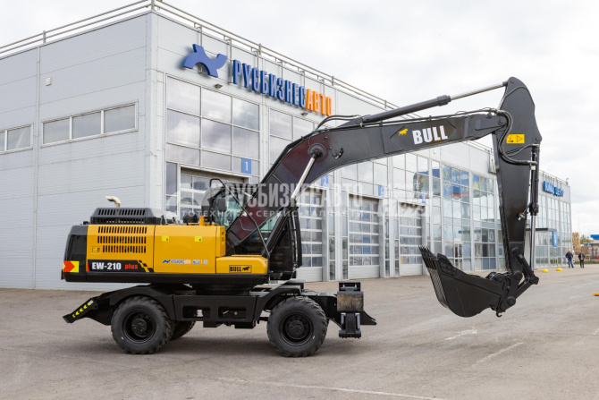 Купить ЭКСКАВАТОР КОЛЕСНЫЙ BULL EW210-PLUS в компании Русбизнесавто - изображение 8