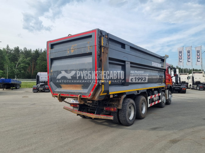 Купить Самосвал HOWO T5G 8X4 б/у (2023г.в., 59 014км.)(0065) новая резина в компании Русбизнесавто - изображение 2