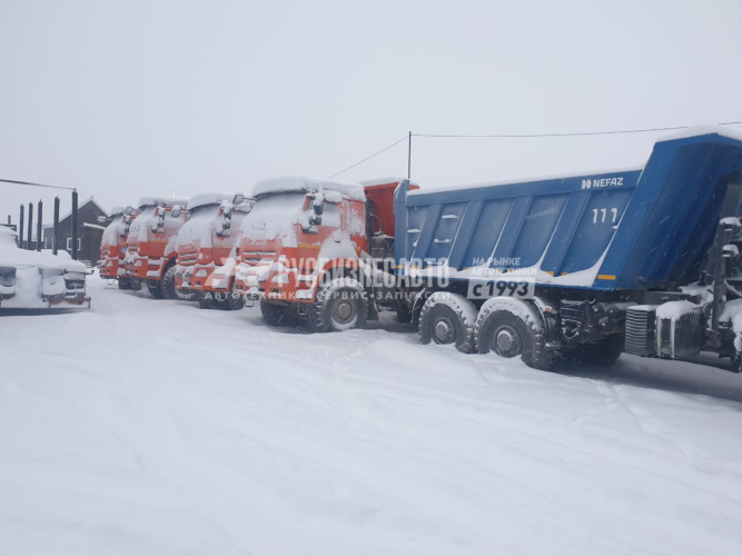 Купить КАМАЗ 65222-53 самосвал б/у (2021 г., 27 600 км.) 9645 в компании Русбизнесавто - изображение 1