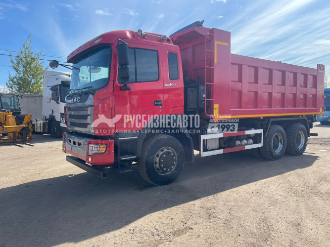 Купить Самосвал JAC N350 6х4 б/у (2022 г.в., 50 410 км)(5572)новая резина в компании Русбизнесавто - изображение 1