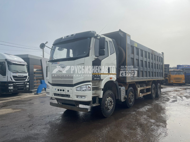 Купить Самосвал FAW J6 (8х4) б/у (2022 г.в., 38 671 км) (4537)новая резина в компании Русбизнесавто - изображение 0