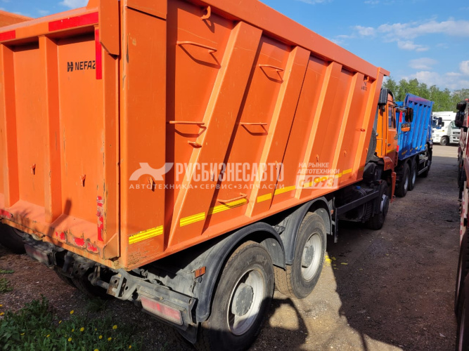 Купить КАМАЗ 6520-53 самосвал б/у (2022 г., 20 927 км.) (4327) в компании Русбизнесавто - изображение 7