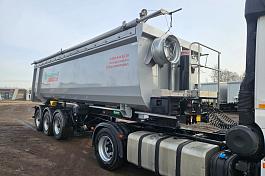 Полуприцеп самосвальный Grunwald 9453-10-50  б/у (2024 г.)(0067)продажа с тягачем dongfeng в сцепки