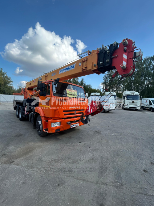 Купить КС-55713-1К-3 автокран (Камаз 65115) б/у (2021 г.в. 17 680 км, 4 333 м/ч)(5831) в компании Русбизнесавто - изображение 3