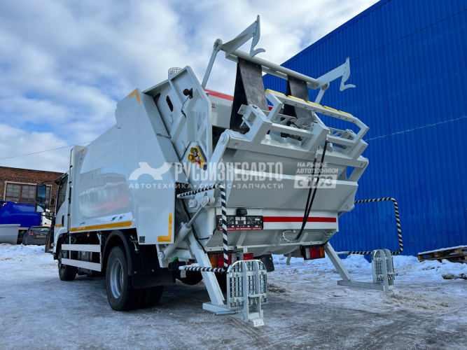 Купить KAT-8 на шасси Isuzu NQR90 (ТКМ-483) Мусоровоз задн. загрузка в компании Русбизнесавто - изображение 4