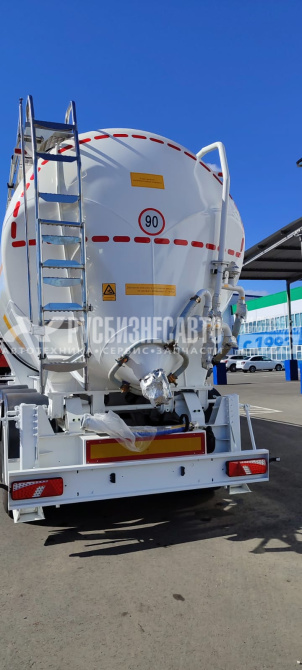 Купить ППЦ материаловоз (мука, комбикорм)  BULL (45 м3, алюминий, 3 оси SAF, WABCO, самосвальный) в компании Русбизнесавто - изображение 9