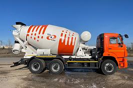 Автобетоносмеситель 5814W9 на шасси КАМАЗ 6520-3910-49 (Евро-5) 9м3