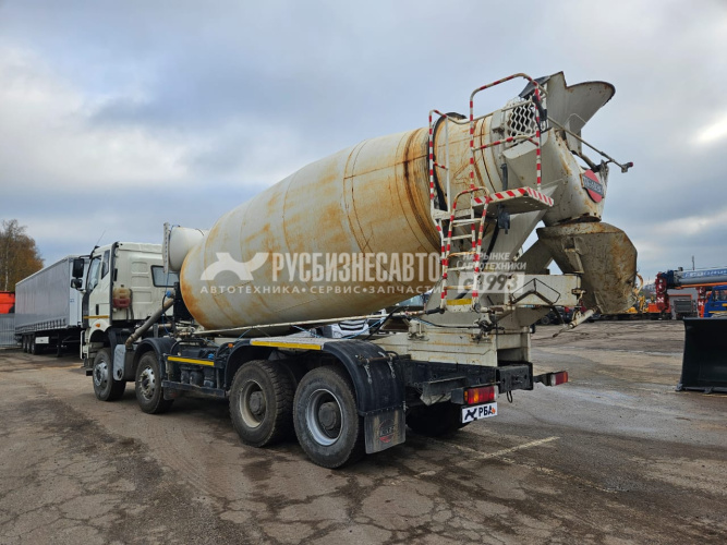 Купить Автобетоносмеситель TIGARBO 69367S на шасси FAW 8х4 б/у (2023 г.в. 12 458 км) (0058)сбер комиссия в компании Русбизнесавто - изображение 4
