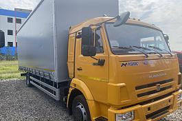 КАМАЗ 4388-010-69 Бортовой автомобиль с каркасом и сдвижными шторами 8500*2550*2850 ммна базе 4308