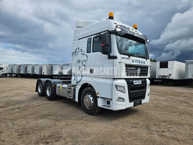 Купить Седельный тягач SITRAK C7H 6x4 АКПП б/у (2023 г.в. 42 110 км)(9789) в компании Русбизнесавто - изображение 0