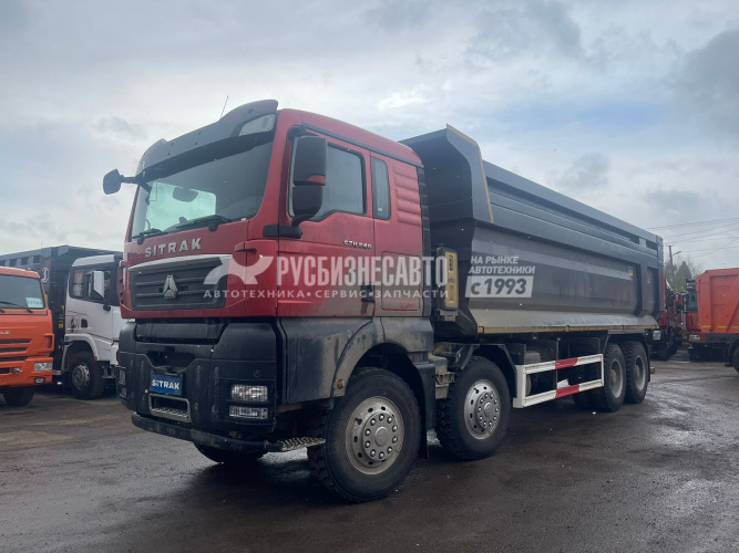 Купить Самосвал SITRAK C7H  8x4 (ZZ3316V466ME) б/у (2023г. , 50 120 км) (1814) в компании Русбизнесавто - изображение 0