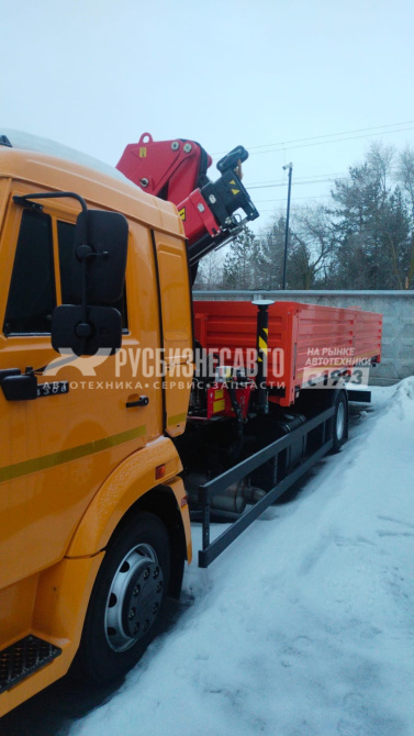 Купить КМУ КАМАЗ 4308-3084-69 (Евро-5) + ИНМАН ИМ-95 нижн.упр + борт сталь 6,2м. в компании Русбизнесавто - изображение 1