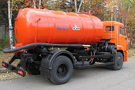 КО-529-13 на шасси КАМАЗ 43253 вакуумная машина 8 м3																												
