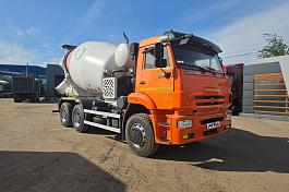 Автобетоносмеситель 5814Z9 на шасси КАМАЗ 6520 6х4 б/у (2022 г., 47 536 км., 6 801 м.ч.)(1468)