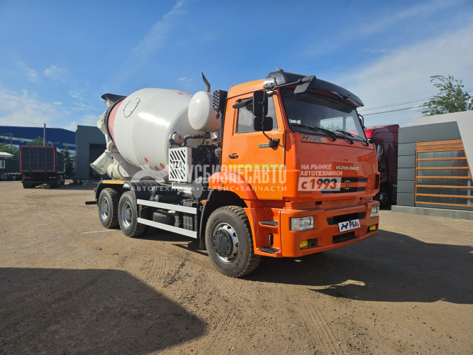 Купить Автобетоносмеситель 5814Z9 на шасси КАМАЗ 6520 6х4 б/у (2022 г., 47 536 км., 6 801 м.ч.)(1468) в компании Русбизнесавто - изображение 0