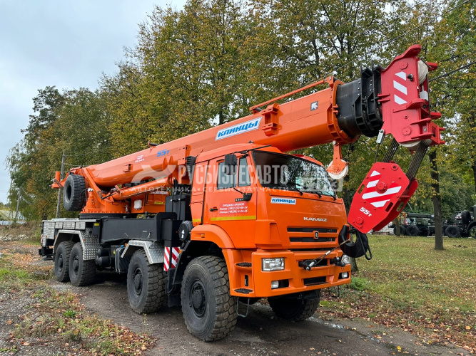 Купить КС 65713-5К-5В автокран 55т. (КАМАЗ-6560) КЛИНЦЫ в компании Русбизнесавто - изображение 1