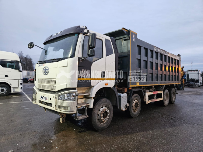 Купить Самосвал FAW J6 8x4 б/у (2023 г.в.,87 645 км.)(7845)Сбер комиссия в компании Русбизнесавто - изображение 7