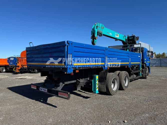 Купить КМУ КАМАЗ 65117 (Евро-5) + HLC-7016 + борт сталь 6,8м. б/у (2022 г.в. 2 781 км. 998 м/ч)(7590) в компании Русбизнесавто - изображение 5