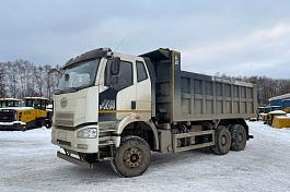 Самосвал FAW J6 (3250) (6х4) c П-образным кузов б/у (2021 г. 36 764 км)
