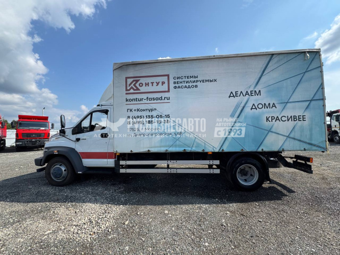 Купить ГАЗОН NEXT (3010GD) штора с воротами б/у (2022 г.в., 156 990 км.) (2467) в компании Русбизнесавто - изображение 5
