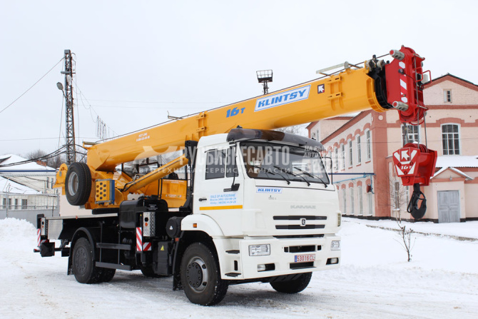 Купить КС 45719-8К автокран 16т. с гуськом (КАМАЗ-53605) в компании Русбизнесавто - изображение 1