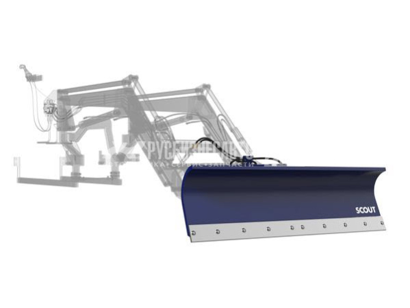 Купить SCOUT BX-180 Отвал гидроповоротный под еврорамку в компании Русбизнесавто - изображение 0