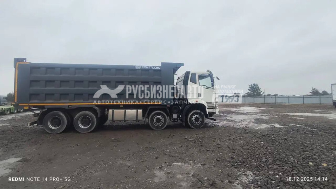 Купить Самосвал FAW J6 (8х4) б/у (2023 г., 26 756 км) (0538) Сбер комиссия в компании Русбизнесавто - изображение 4