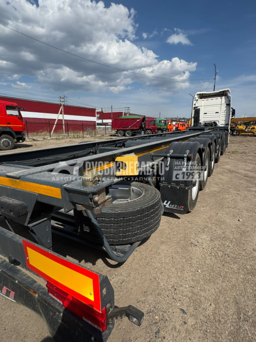Купить ЧМЗАП 99903-053-К40 п/п-контейнеровоз с вынесенной осью, ССУ1100мм, 1 x 40'Tunnel или 1x40'HC Tunnel в компании Русбизнесавто - изображение 8