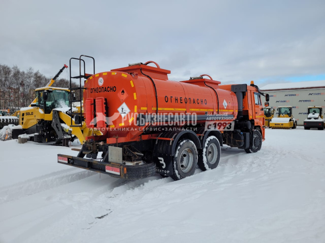 Купить Автоцистерна 4680А3-10 на шасси КамАЗ 65115 б/у (2019г.в. 72.141 км.)  в компании Русбизнесавто - изображение 4