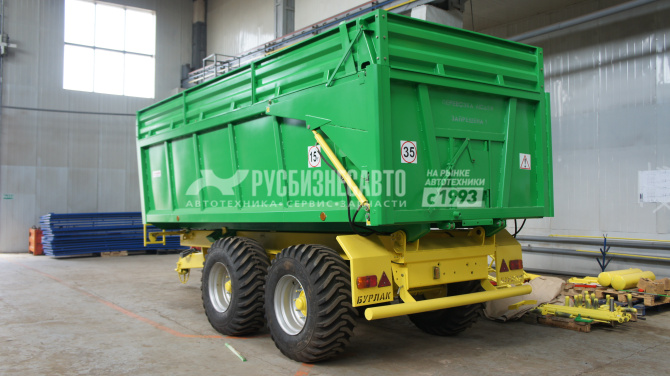 Купить Полуприцеп тракторный самосвальный ПТС-15 (цельномет. кузов) в компании Русбизнесавто - изображение 1