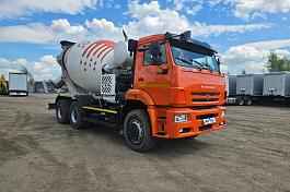 Автобетоносмеситель 5814Z9 на шасси КАМАЗ 6520 6х4 б/у (2023 г., 14 143 км., 589 м.ч.)(2071)