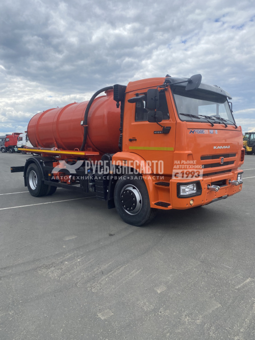 Купить МВ-8 КАМАЗ 43253-3010-69 (вакуумная машина, 8 м3, насос КО-510, СПЕКТР) в компании Русбизнесавто - изображение 4