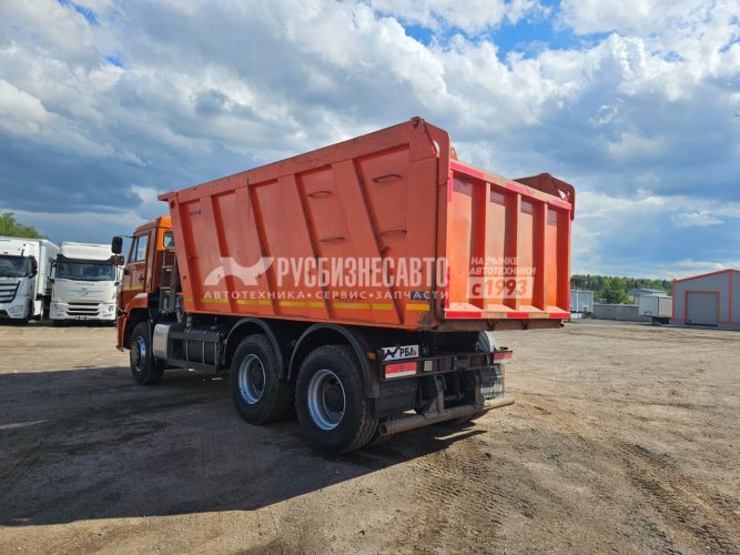 Купить КАМАЗ 6520-53 самосвал б/у (2023 г., 32 307км.)(0032)(новая резина) в компании Русбизнесавто - изображение 5