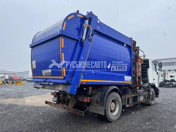Купить Мусоровоз МБ18-М53-01 МАЗ 534025-585-013 бок.загр. 18м3, б/у (2022 г. 57 302 км)(4040)-Сбер комиссия в компании Русбизнесавто - изображение 2