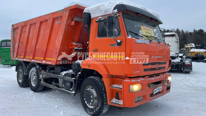 Купить КАМАЗ 6520-53 самосвал б/у (2019 г., 208 549 км.)(5962) в компании Русбизнесавто - изображение 3