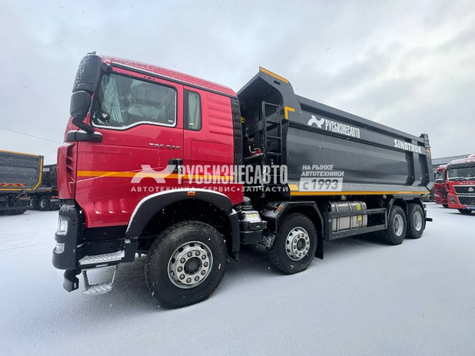 Купить Самосвал HOWO T5G 8x4 ( ZZ3317V386GE1 ) / 7.1*2.3*1.5+0.3 / 24-29 м3 / наклон / 540 лс 2025г.в. в компании Русбизнесавто - изображение 2