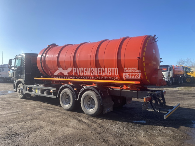 Купить МВ-19-HOWO T5G 6x4  (6х4, шасси 4600) (вакуумная машина, 19 м3, насос КО-510, СПЕКТР) в компании Русбизнесавто - изображение 19